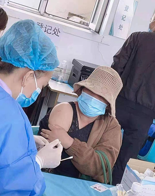 齐齐哈尔附大男科乐动体育·（中国）体育官方网站苗接种工作