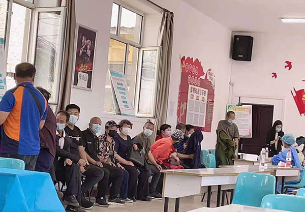 齐齐哈尔附大男科乐动体育·（中国）体育官方网站苗接种工作